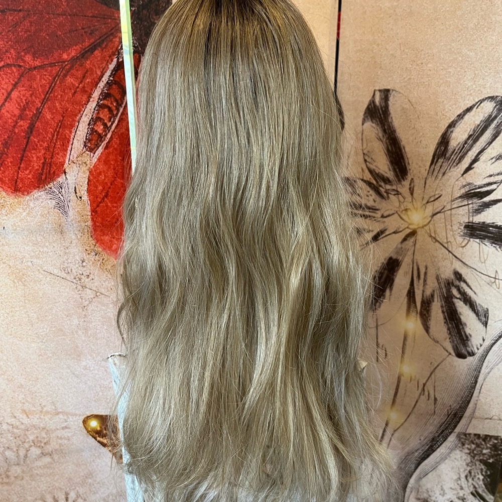 Long Lace front Monofilament Part Wig - Picture 5 of 13